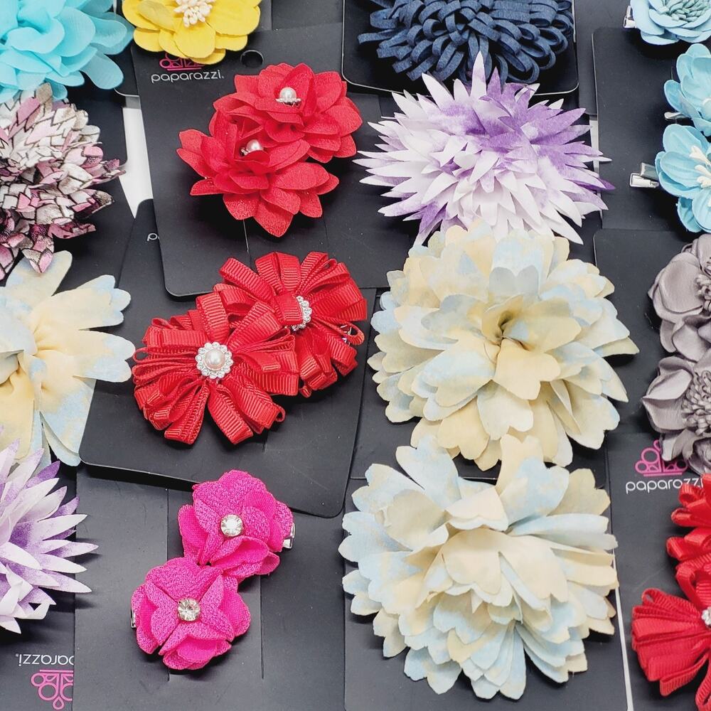 Paparazzi Mixed Hair Clips Lot of 31 New Variety of Colors And Styles - Picture 5 of 7